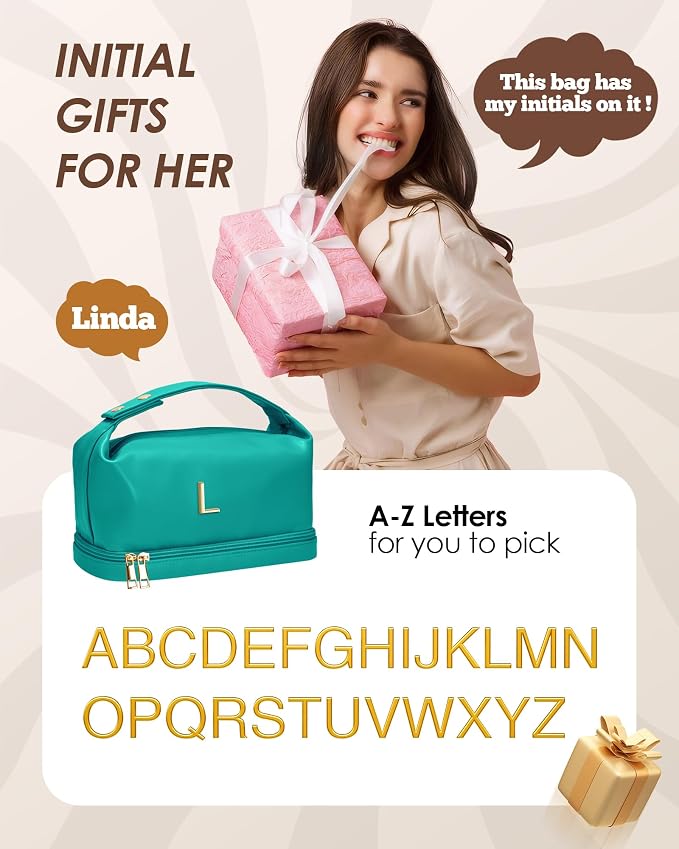 Women Presents Teacher Gifts, Personalized Makeup Bag - Image 2