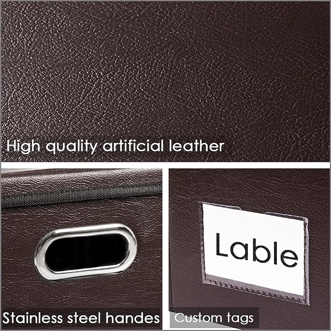 PRANDOM Large Stackable Storage Boxes - Image 4