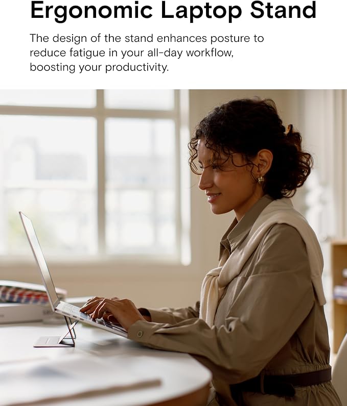 MOFT Laptop Stand for Desk, Adhesive Laptop Stand - Image 3