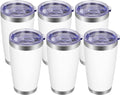 VEGOND 20oz Tumbler with Lid and Straw Stainless Steel Tumbler Cup Bulk Vacuum by VEGOND