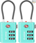 ANVIL TSA Approved Luggage Locks – High Security TSA008 Combination Travel Locks by ANVIL