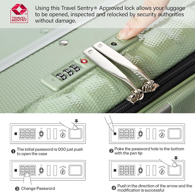Hanke 20 Inch Carry-On Luggage - Image 7
