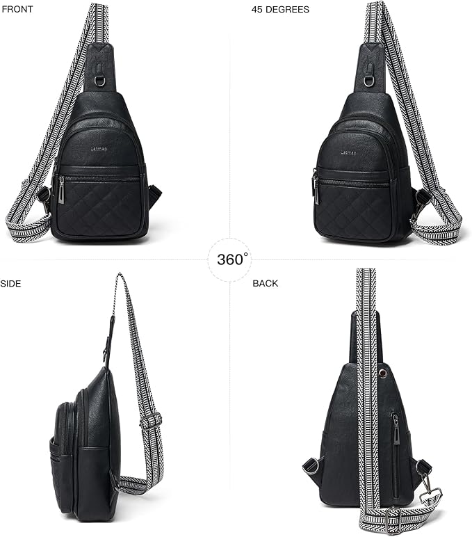 Sling Bag For Women Fanny Pack Crossbody Travel Shoulder Belt Bags Tote - Image 7