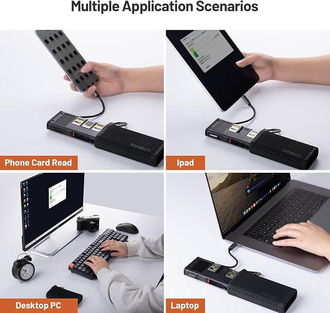 PGYTECH Createmate CFexpress Type B Card Reader Case USB 3.2 Gen 2 10Gbps SD - Image 6