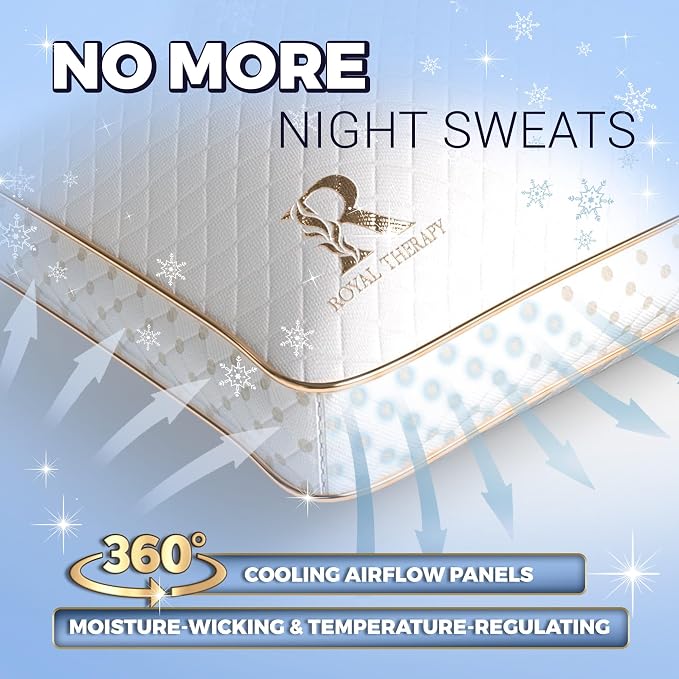 Royal Therapy King Memory Foam Pillows - Image 5