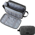 BAGSMART Toiletry Bag for Men, Canvas Travel Toiletry Organizer Dopp Kit by BAGSMART