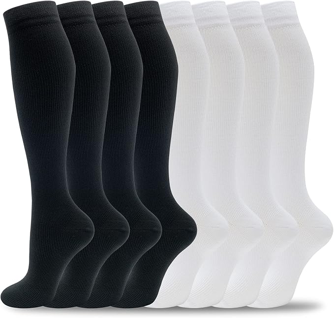 fenglaoda 8 Pairs Compression Socks by fenglaoda