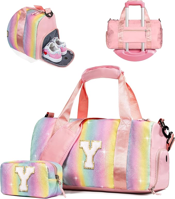 Christmas Gifts for Kids-Girl Gym Bag by Vogewood