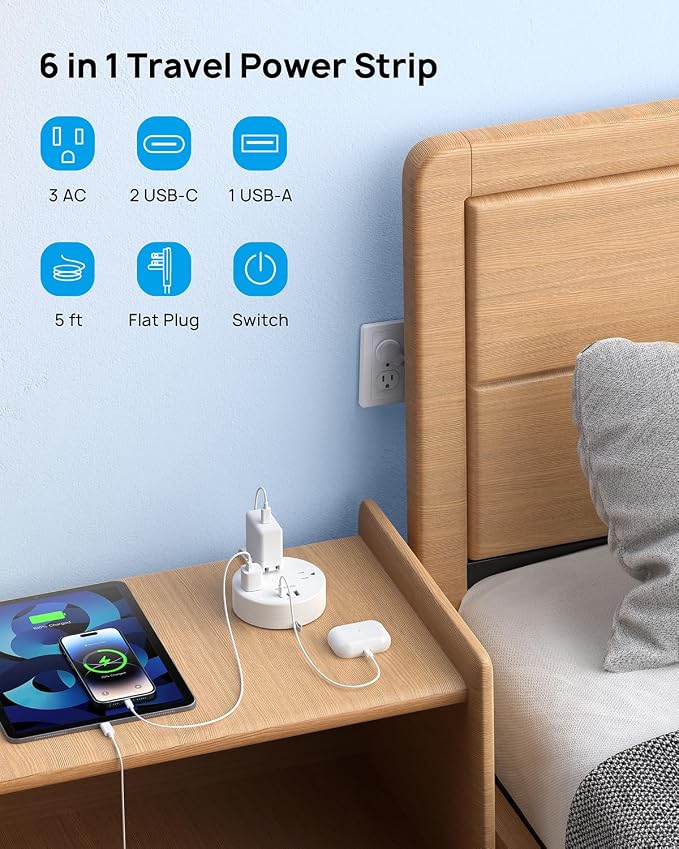 TROND Travel Power Strip - Image 2
