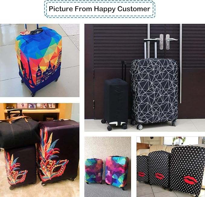 Explore Land Travel Luggage Cover Suitcase Protector Fits 31-32 Inch Case - Image 9