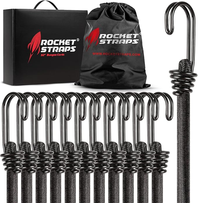 Ultimate Outdoor Bungee Cord Assortment by RocketStraps