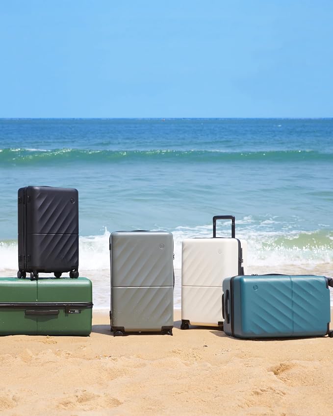 Trunk Luggage 22 Inch, Small Checked Luggage - Image 9