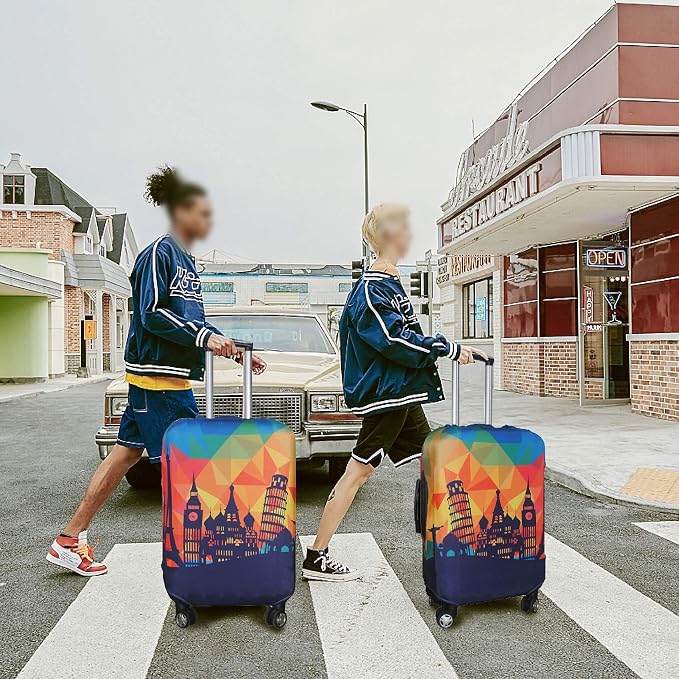 Explore Land Travel Luggage Cover Suitcase Protector Fits 31-32 Inch Case - Image 6