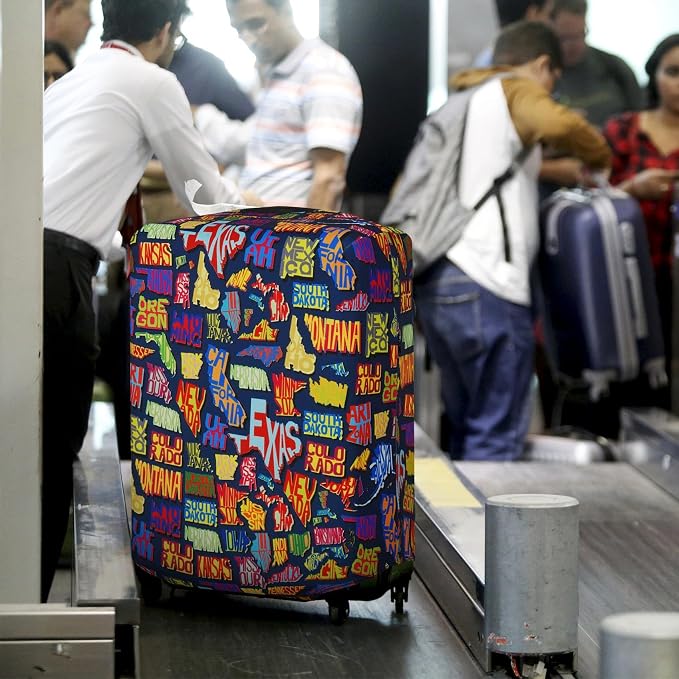 Explore Land Travel Luggage Cover Suitcase Protector Fits 31-32 Inch Case - Image 7