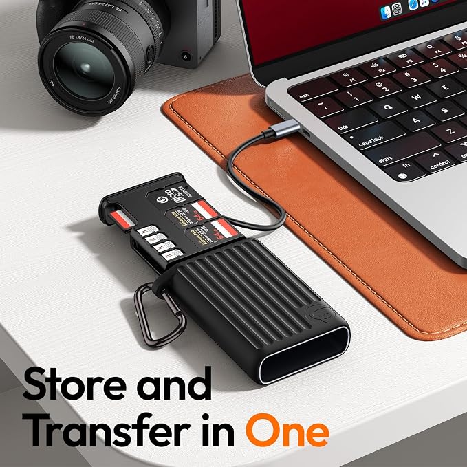 ULANZI MCR-01 High-Speed SD Card Reader Case, USB 3.2 CFexpress A Card Reader - Image 2