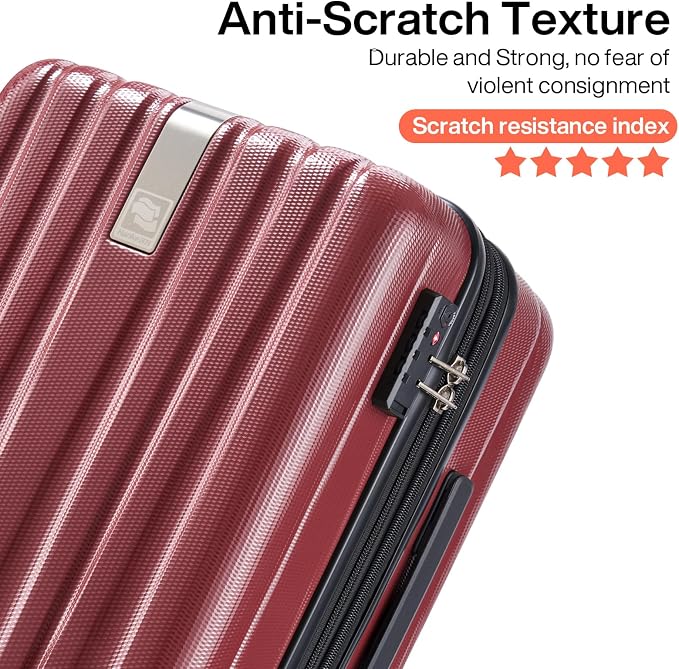 Hanke Luggage Sets 3 piece Carry On Luggage - Image 6