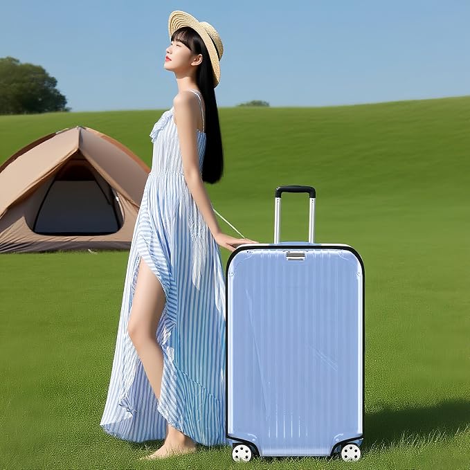 Luggage cCover Protector Clear PVC Suitcase Covers - Image 9