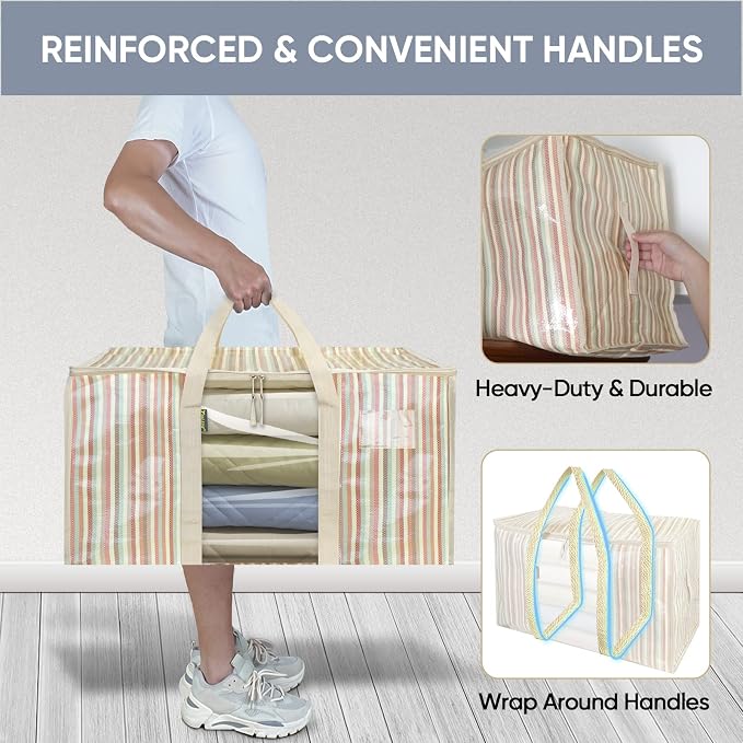 BALEINE 8-Pack Oversized Moving Bags - Image 4