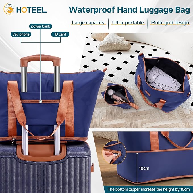 Hoteel Luggage 6-piece Set, 360° Universal Suitcases - Image 4