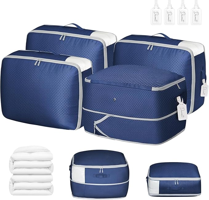 DIMJ Comforter Storage Bag 4 Pack by DiMJ
