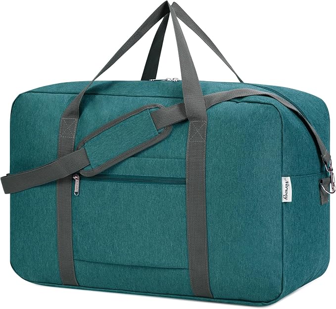 For United Airlines Foldable Carry on Bag 22x14x9 Travel Duffel Bag Packable by Narwey