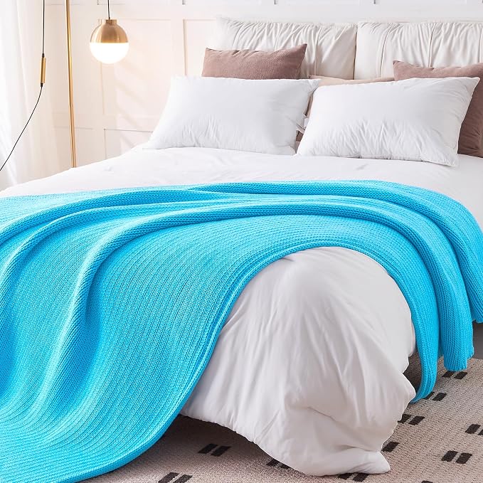 L'AGRATY Knitted Weighted Blanket - Image 3