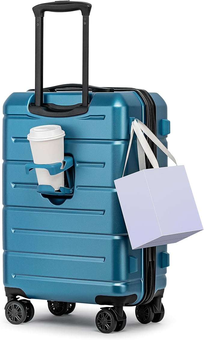 KYME Carry On Luggage 22x14x9 Airline Approved by KYME