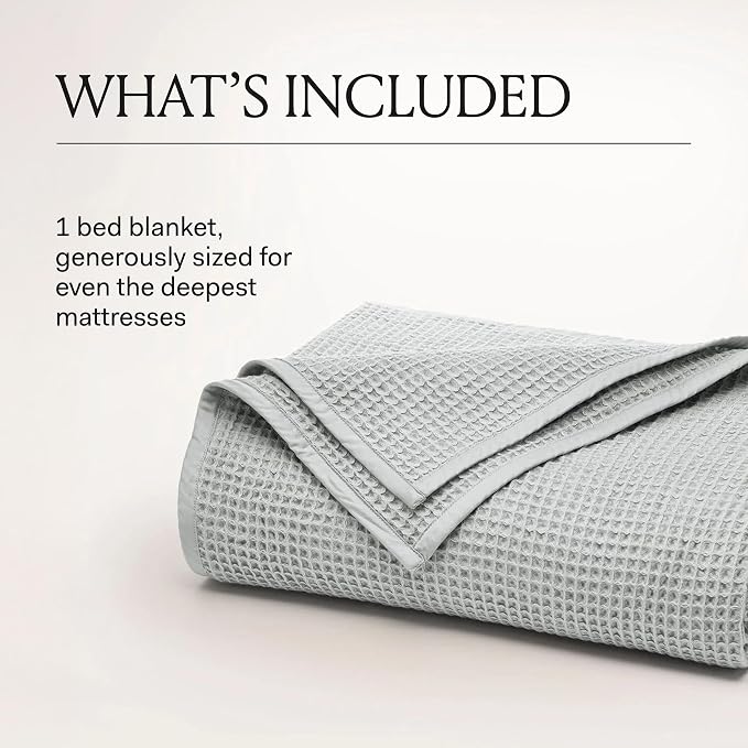 BOLL & BRANCH Waffle Bed Blanket - Image 5