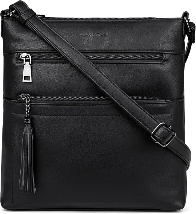 MASINTOR Crossbody Purses for Women, Adjustable Strap Shoulder Bag by MASINTOR