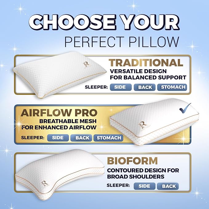Royal Therapy Queen Memory Foam Pillows 2-Pack - Image 7