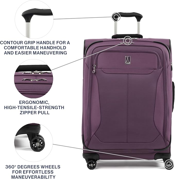 Travelpro Tourlite Softside 25" Expandable Luggage - Image 3