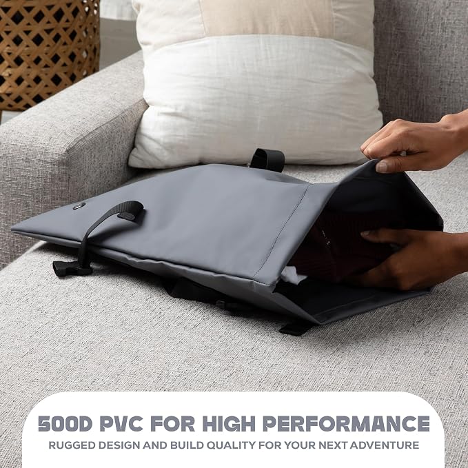 Versatile Water-resistant Shoe & Gym Bag – Travel-Ready, Washable TPU Storage - Image 7