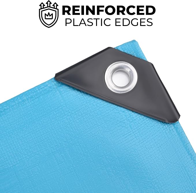 Tarps Heavy Duty Waterproof 12x20-12 mil Thick Camping Tent - Image 2
