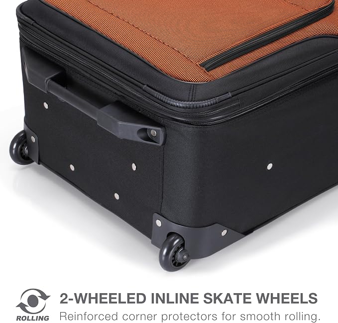 Travel Select Amsterdam 25-Inch Softside Expandable Rolling Upright Luggage - Image 4