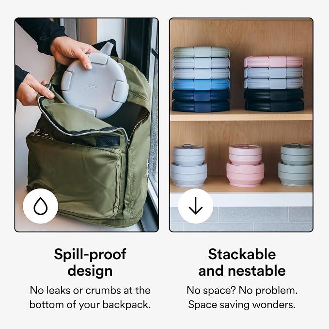 STOJO Collapsible Bowl 3 Set - Image 5