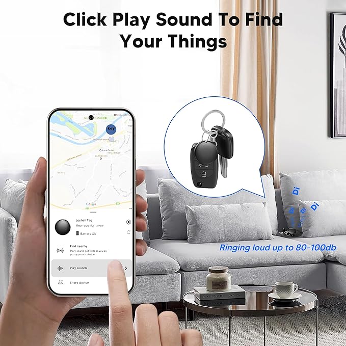 Air Tracker Tag for Android Smart Tag（Not for iOS）Air Tracker Tags-4 pack - Image 3