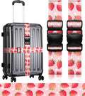 Luggage Straps for Suitcases Travel Belt Luggage Band Heavy Duty Traveling by Stanoha