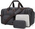 Mens Duffle Bag for Travel 3Pcs Set Travel Bags for Men 60L Expandable Canvas by Yamons