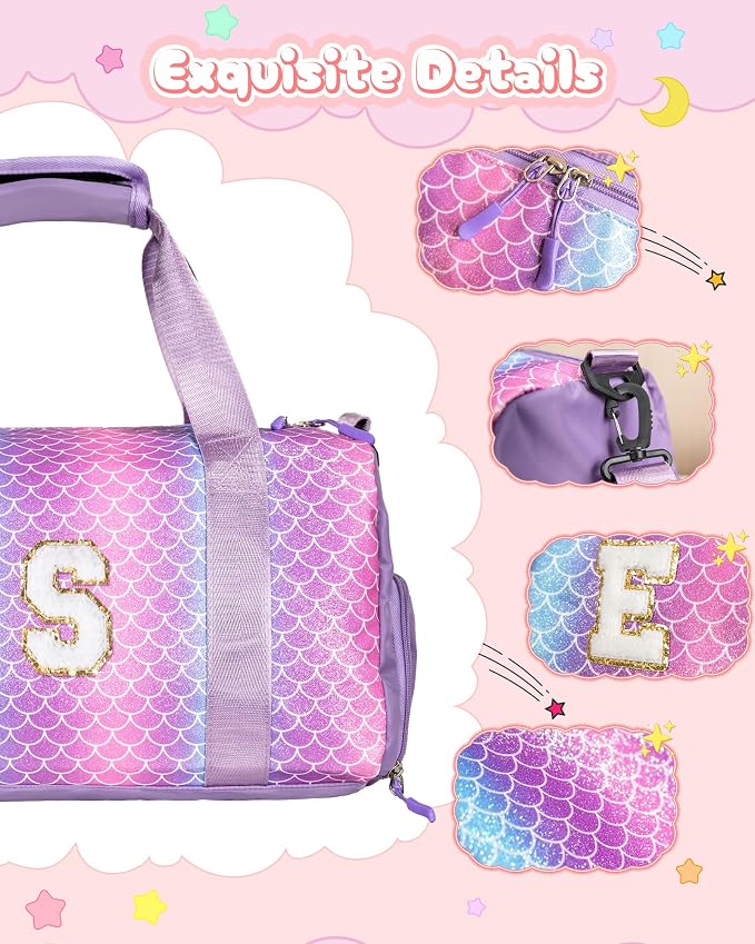 Birthday Gift for Granddaughter-Girl Gym Bag - Image 4