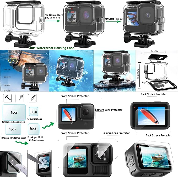 Gurmoir Accessory Kit with Waterproof Case - Image 2