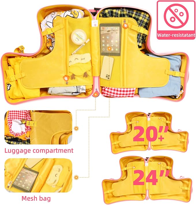 Kids' Lightweight Ride on Luggage - Image 3