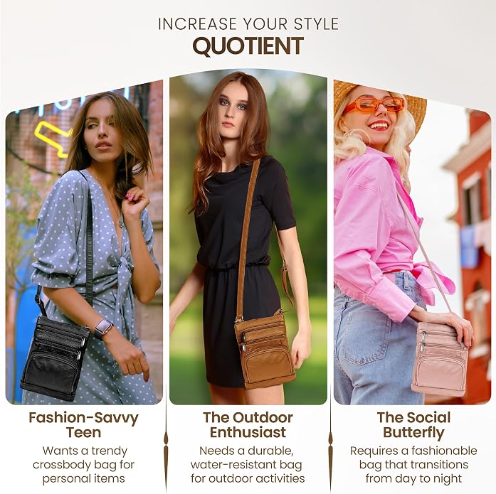 Krediz leather Crossbody Purses - Image 9