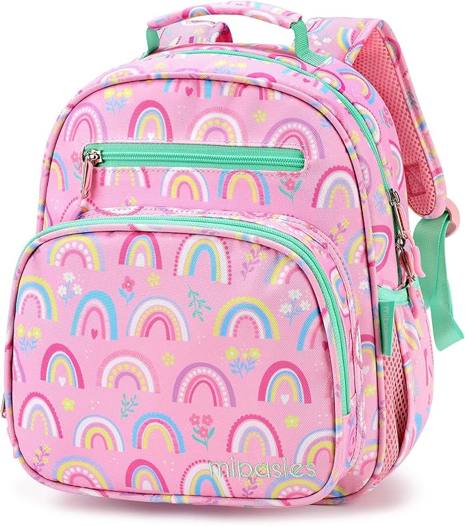 mibasies Toddler Backpack for Girls 2-4: Cute Kids Backpacks for Girls by mibasies