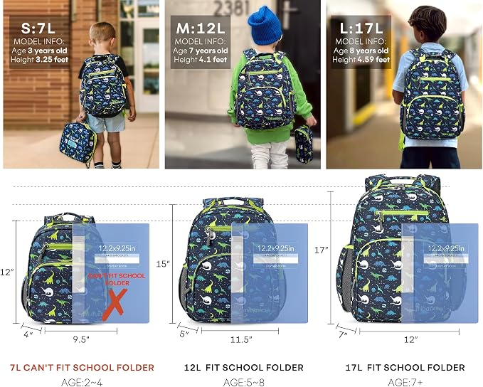 mibasies Boys Backpack: Large Kids Backpack Boys - Image 4