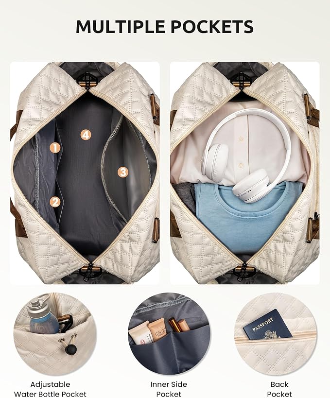 Gifts for Girls-Initial Duffle Bag - Image 5