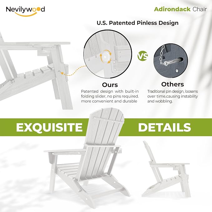 Folding Adirondack Chair - Image 6