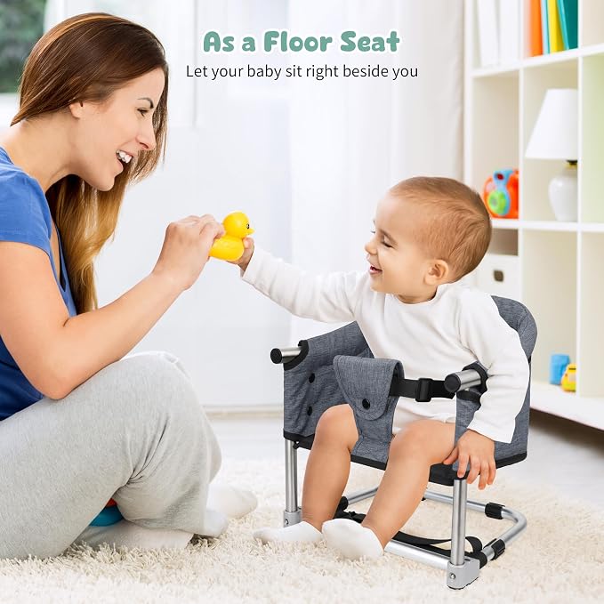 Booster Seat for Dining Table: Portable Toddler Booster Chair - Image 4