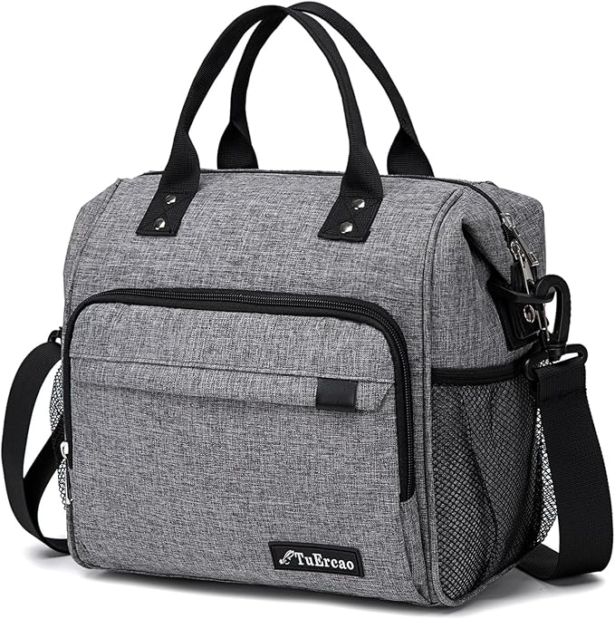 TuErCao Insulated Lunch Bag Soft Cooler Bag by TuErcao
