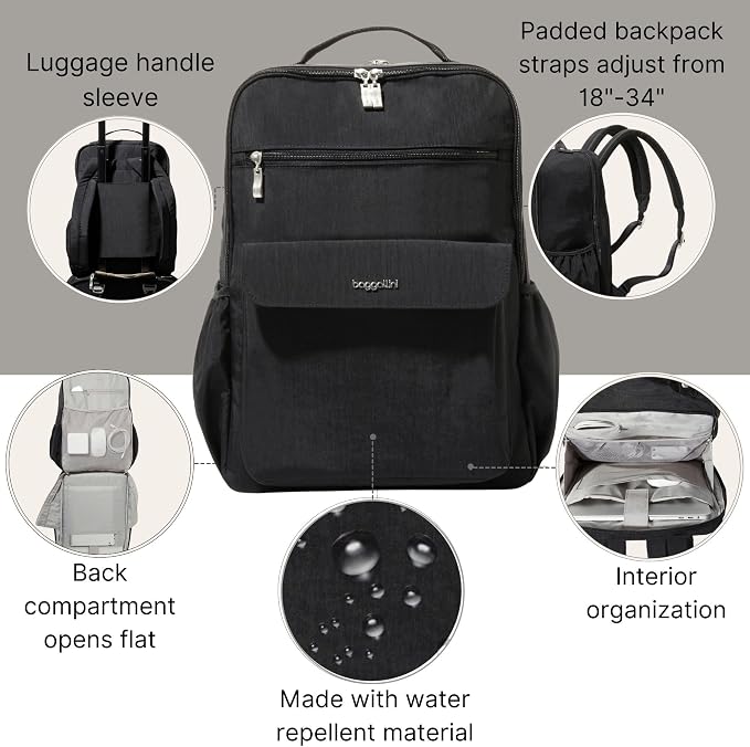 Baggallini Everyday Laptop Backpack - Image 2