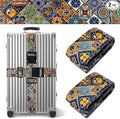 Boho Luggage Straps for Suitcases TSA Approved, Luggage Identifiers for Suitcase by Unknown